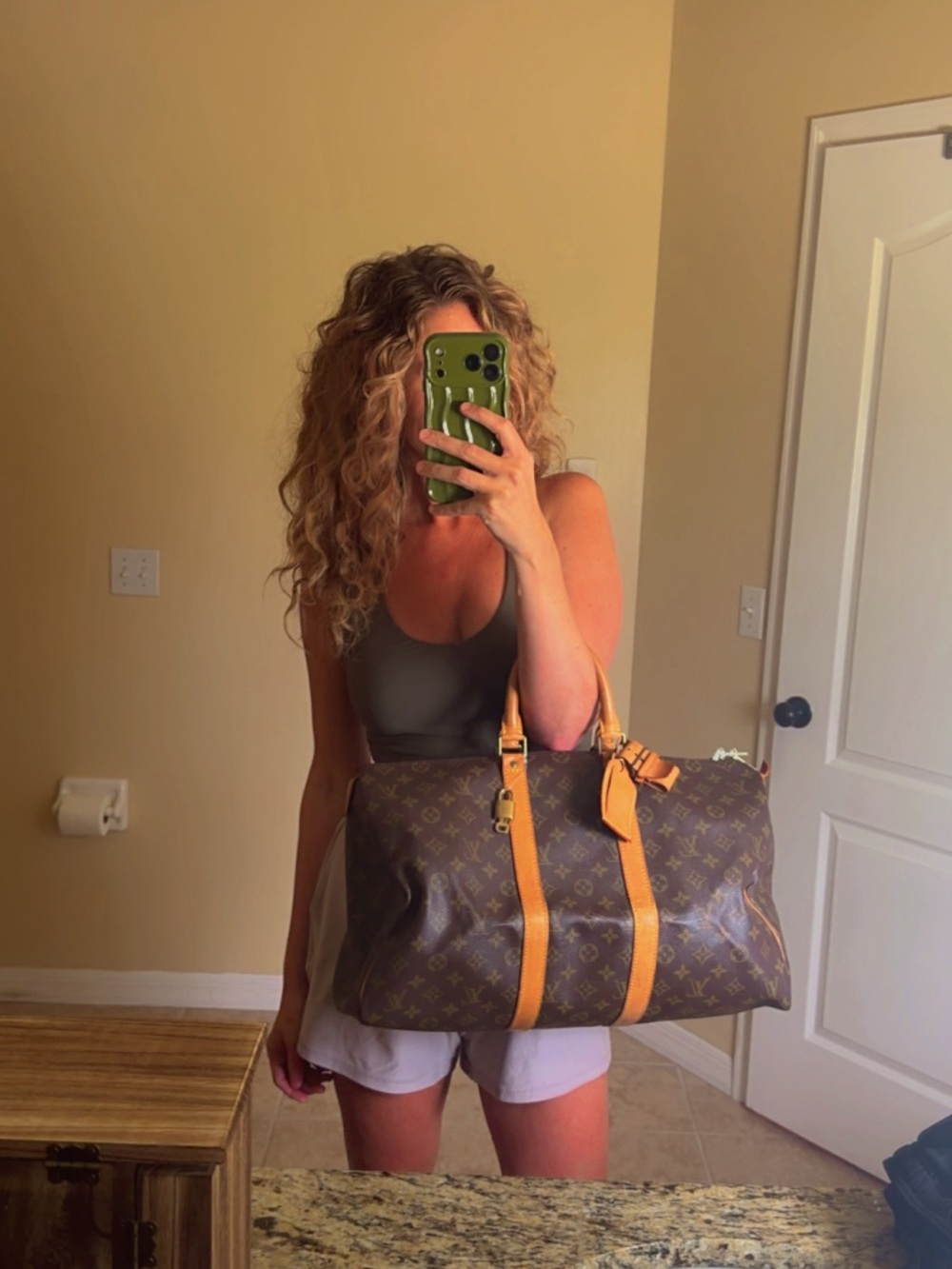 Authentic Louis Vuitton 45 monogram - Picture 8 of 9
